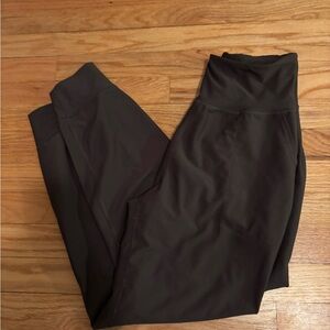 Women's charcoal High-Waisted leggings